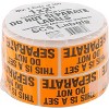 SCS Direct This is a Set Do Not Separate Shipping Labels - 1000 Fluorescent Orange (1" x 2") FBA Compliant Label Stickers (2 Rolls of 500) - 2 of 2