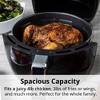 Aria 5 Qt. Air Fryer 2 Tier Rack with 8-in-1 Cooking Presets Great for Kitchens, Offices, Dorms & More - 2 of 4
