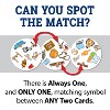 MasterPieces Officially Licensed NCAA Tennessee Volunteers Spot It Game for Kids and Adults - 3 of 3