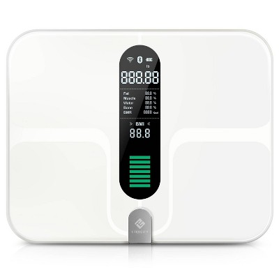 Smart Fitness Scale with Body Composition and Resistance Bands Black - Etekcity