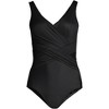 Lands' End Women's Slender Suit Wrap One Piece Swimsuit - image 3 of 4