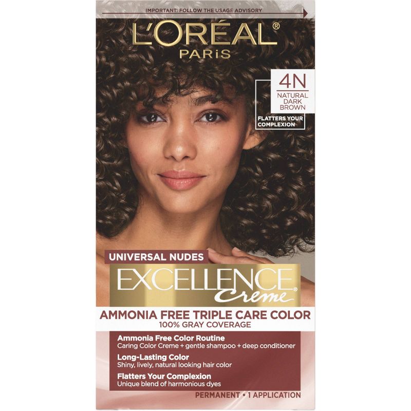 L'Oreal Paris Excellence Universal Nudes Ammonia Free Permanent Hair Color, 1 of 10