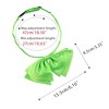 Allegra K Women's Pre-Tied Solid Adjustable Casual Uniform Bowknot Bowties - 3 of 4