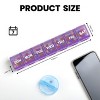 Sukuos XL Pill Box, Case w/Clear Lid, Arthritis-Friendly, BPA-Free, Easy-Clean - 2 of 4