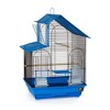 Parakeet House Bird Cage Blue - 3 of 4