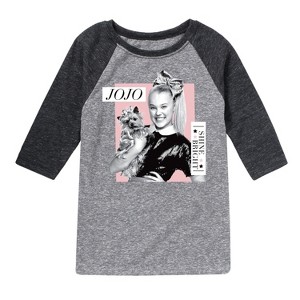 Boys' JoJo Siwa Shine Bright  - Athletic Heather/Heather Black - Large - 1 of 4