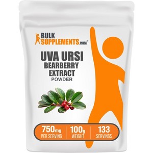 BulkSupplements Bearberry Leaf Extract (Uva Ursi) Powder - 1 of 4
