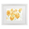 Trademark Fine Art Sheila Golden Yellow Poppy Dream 5 Matted Framed Art - 2 of 4
