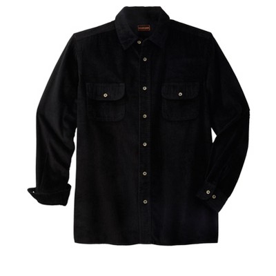 KingSize Men's Big & Tall Long-Sleeve Corduroy Shirt