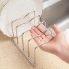 LunaLulinlk Pot Lid Organizer Pot Lid Rack Holder Suitable for Bakeware Dish Plate, Cutting Boards, Pots & Pans, Serving Trays - 3 of 4