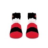 NCAA Louisville Cardinals Neapolitan Stride Fuzzy Socks: Ankle, Multi-Stripe, Knit - 2 of 3