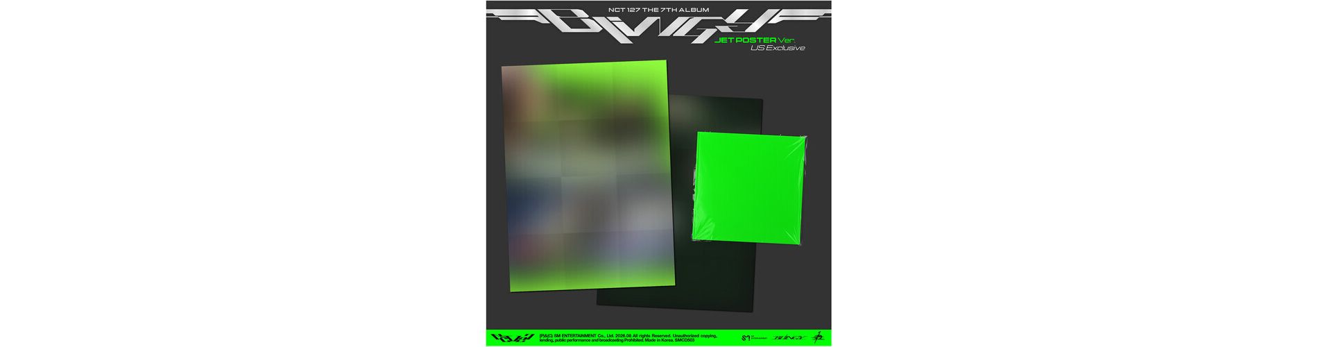 NCT 127 - The 7th Album 'Blingy' (Jet Poster Ver.) (CD)