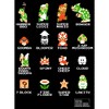 Boy's Nintendo Super Mario Bros Pixel Cast with Names Pull Over Hoodie - 2 of 4