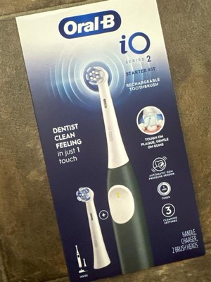 Oral-b Io Series 2 Electric Toothbrush Starter Kit - Night Black : Target