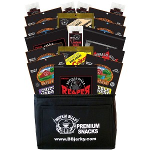 Buffalo Bills 18-Piece Hot & Spicy Lovers Jerky 6-Pack Gift Cooler (18 assorted jerky packs) - 1 of 4