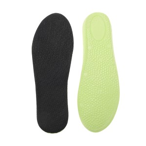 Unique Bargains Height Increase Shoe Inserts Green Black 1 Pair - 1 of 4