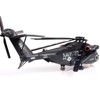 Sikorsky MH-53E Sea Dragon Helicopter "US Navy, Blackhawks, Tail Number 17" Dark Gray 1/72 Diecast Model by Panzerkampf - 4 of 4