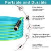 Gardenjoy PVC Garden Hose with 10-Function Nozzle - 5/8 in. x 100 ft. - Green - 2 of 4