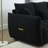 82" Teddy Upholstered 3-Seater Sofa with Solid Wood Frame, Plush Cushions and 3 Back Pillows - 4 of 4