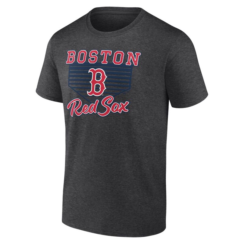MLB Boston Red Sox Men's Gray Core T-Shirt, 2 of 4
