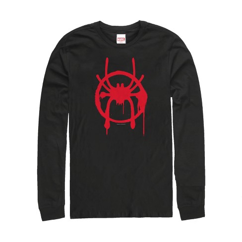 Marvel Men’s Extra-Large Long Sleeve Pull Over Spider-Man Shirt