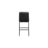 Meridian Furniture,Bryce Black Vegan Leather Stool, Set of 2 - 3 of 4