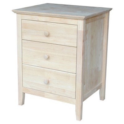 target wood nightstand