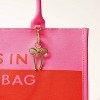 Bow Bag Charm Keychain - kate spade new york x Target Green/Gold - 3 of 4