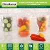 Freshware Food Storage Containers [24 Set] 32 oz Plastic Deli Containers with Lids, Slime, Soup, Meal Prep Containers | BPA Free | Stackable - 2 of 4