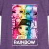 Girls' - Rainbow High - Sparkle Character Box Fitted Short Sleeve Graphic T-Shirt - 2 of 4
