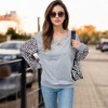 Anna-Kaci Women's V-Neck Pullover Top with Comfortable Fabric for Casual Wear - 4 of 4
