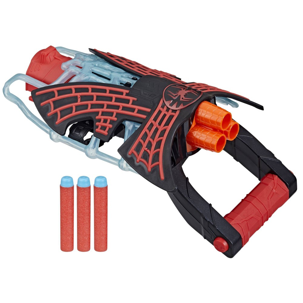 Marvel Spider Man Across The Spider Verse Miles Morales Tri-shot Blaster