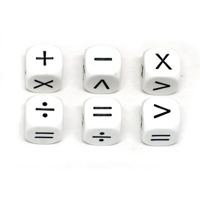 Koplow Games Operators Dice, Set of 6, 6 Packs