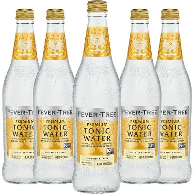 Fever Tree Tonic Water - Premium Quality Mixer - Refreshing Beverage for Cocktails & Mocktails 500ml Bottles