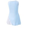 Girls Tennis Dress Sleeveless Workout Dress with Separate Shorts Asymmetric Color Block Glof Dress A Line Athletic Dress for Girls - 2 of 4