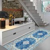 Area Rugs for Living Room Bedroom Dining Room Nursery Office Hallways, Washable Large Boho Vintage Bohemian Distressed Oriental Carpet Non Slip - 2 of 4