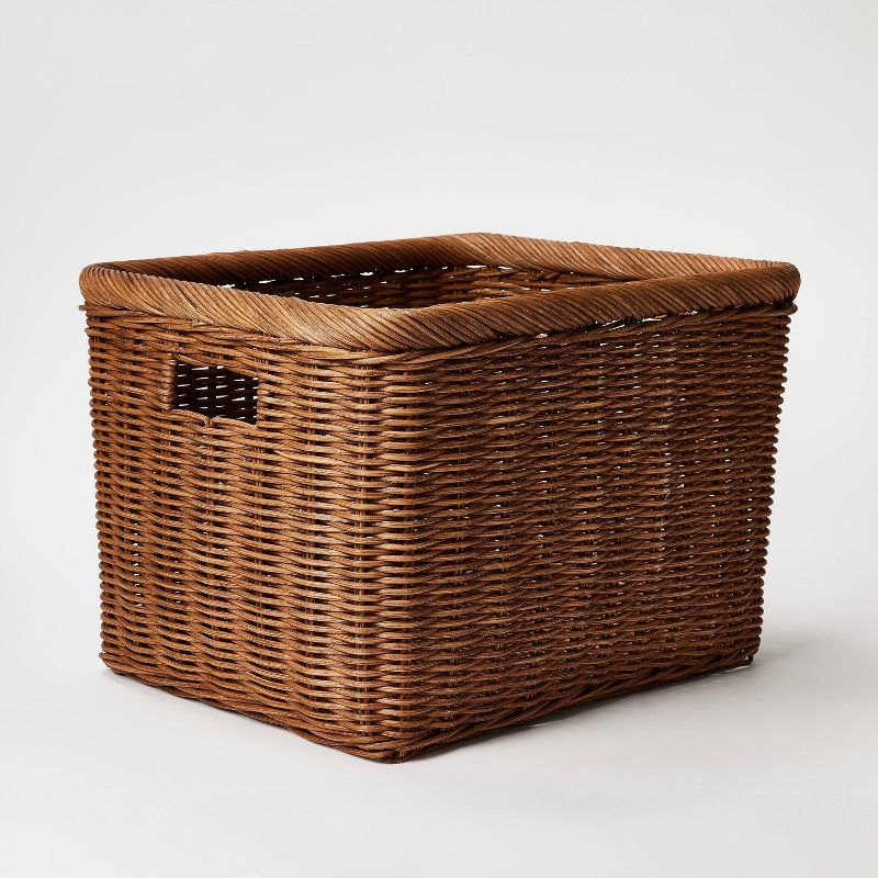 Cube Vintage French Basket - Threshold&#8482; designed with Studio McGee, 1 of 11