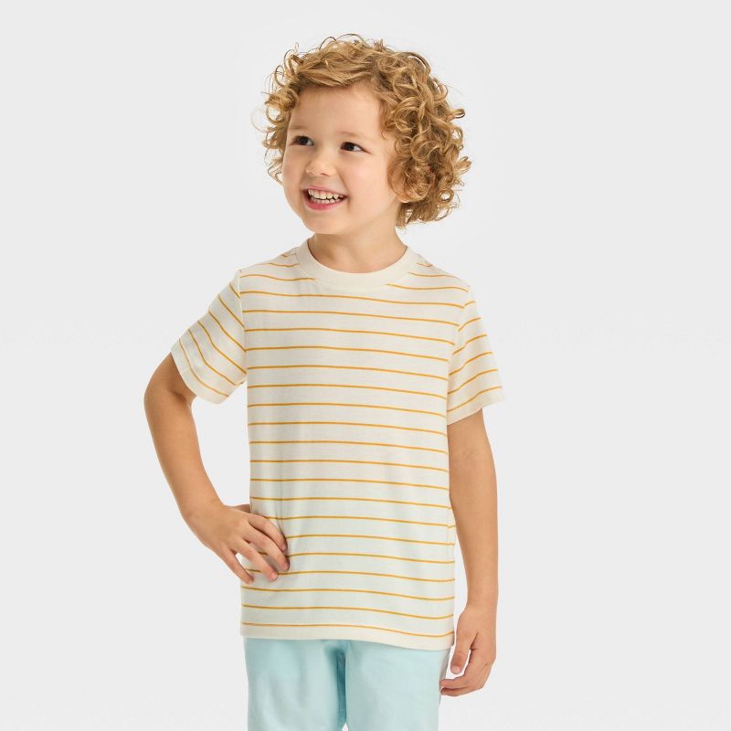 Toddler Boys' Short Sleeve Jersey Knit T-Shirt - Cat & Jack™, 1 of 6