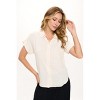 WEST K Helen Short Sleeve Button Down Shirt - 2 of 4