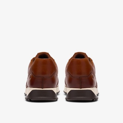 Обувь Clarks Mens Radwell Tie Tan Leather Shoes 10 Medium — фото 6