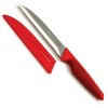 Norpro 2-Piece Grip-EZ Steel Blade Paring & Utility Tomato Knife Set with Sheaths - 4 of 4