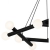 Quoizel Lighting Cyprus 1 - Light Chandelier in  Matte Black - 3 of 4