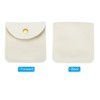 Unique Bargains Portable  Velvet Snap Button Soft Storage Jewelry Pouches 10 Pcs - 3 of 4