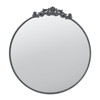 Kumasinova Arch/Round Mirror,Wall Mirror with Gleaming Primrose Frame,Decorative Mirror for Wall Decor,Bathroom,Bedroom,Living Room,Gold/Black - 2 of 4