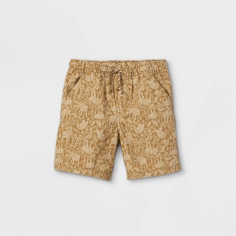 jack cat toddler shorts boys woven pull target