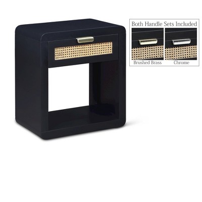 Meridian Furniture,Langham Black Nightstand