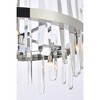 Elegant Lighting Serena 10 - Light Pendant in  Chrome - image 3 of 4