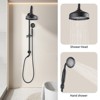 ONWITH Shower Head with Handheld Shower System with 8" Rainfall Shower Head, Dual Shower Combo - 3 of 4