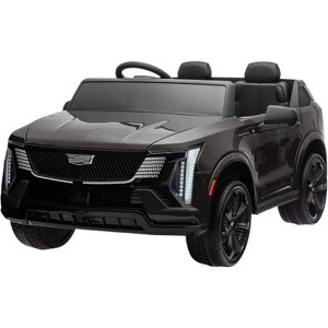 24V Licensed Cadillac Ride On Truck Car for Kids,2 Seater Electric Vehicle w/Parent Remote Control - 1 of 4