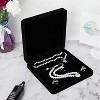 Velvet Jewelry Set Box, Velvet Gift Box for Bracelet Necklace Earring Ring - 3 of 4